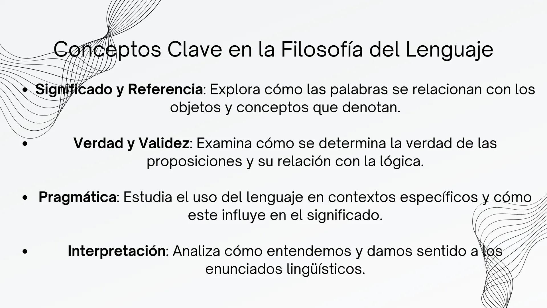 FILOSOFIA
DEL
LENGUAJE # ¿Qué es la Filosofia del lenguaje?

La filosofía del lenguaje es una rama de la filosofía que
se centra en el análi