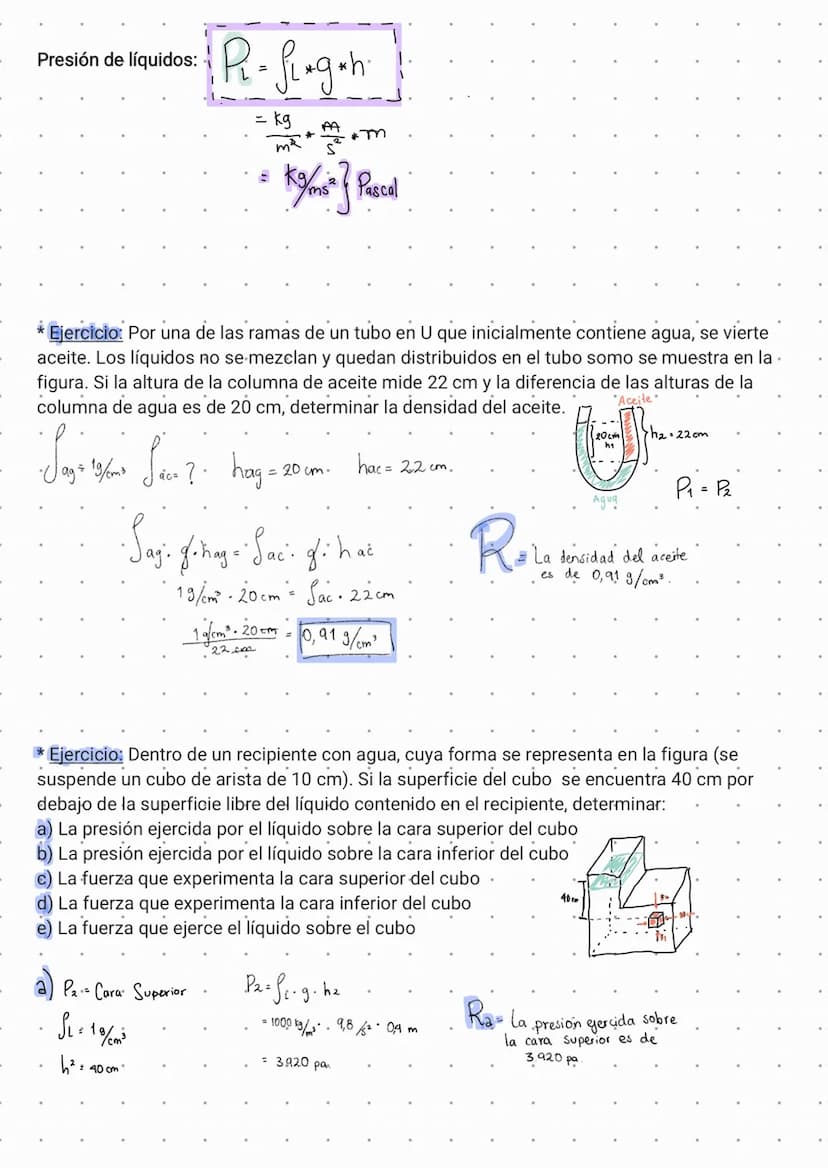 Reposo: Estática de fluidos
MOVIMIENTO DE FLUIDOS EN REPOSO
Movimiento: Dinámica de fluidos:
- Q = Caudal
- Ecuación de la continuidad
-Prin