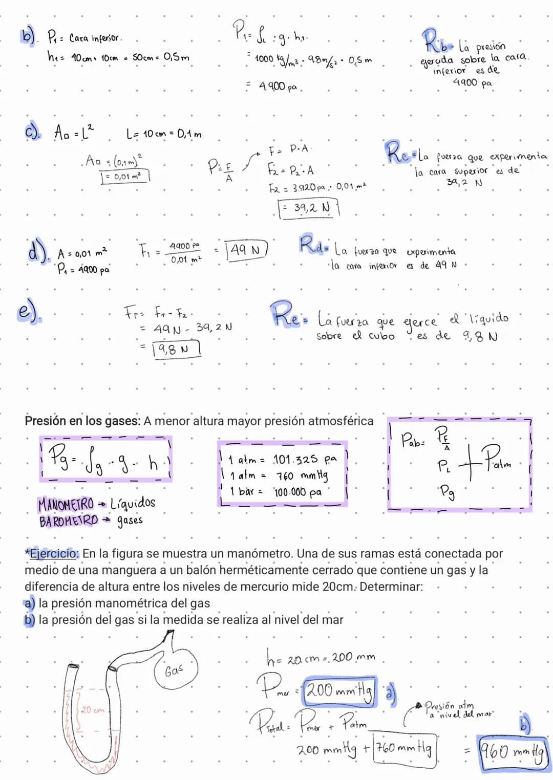 Reposo: Estática de fluidos
MOVIMIENTO DE FLUIDOS EN REPOSO
Movimiento: Dinámica de fluidos:
- Q = Caudal
- Ecuación de la continuidad
-Prin