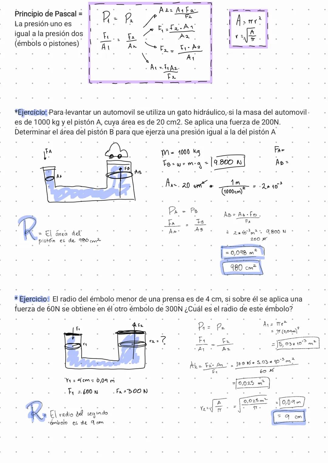 Reposo: Estática de fluidos
MOVIMIENTO DE FLUIDOS EN REPOSO
Movimiento: Dinámica de fluidos:
- Q = Caudal
- Ecuación de la continuidad
-Prin