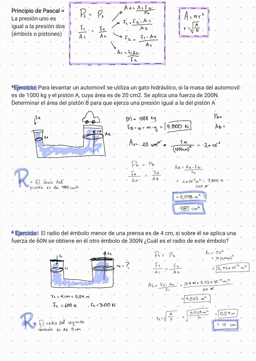 Reposo: Estática de fluidos
MOVIMIENTO DE FLUIDOS EN REPOSO
Movimiento: Dinámica de fluidos:
- Q = Caudal
- Ecuación de la continuidad
-Prin