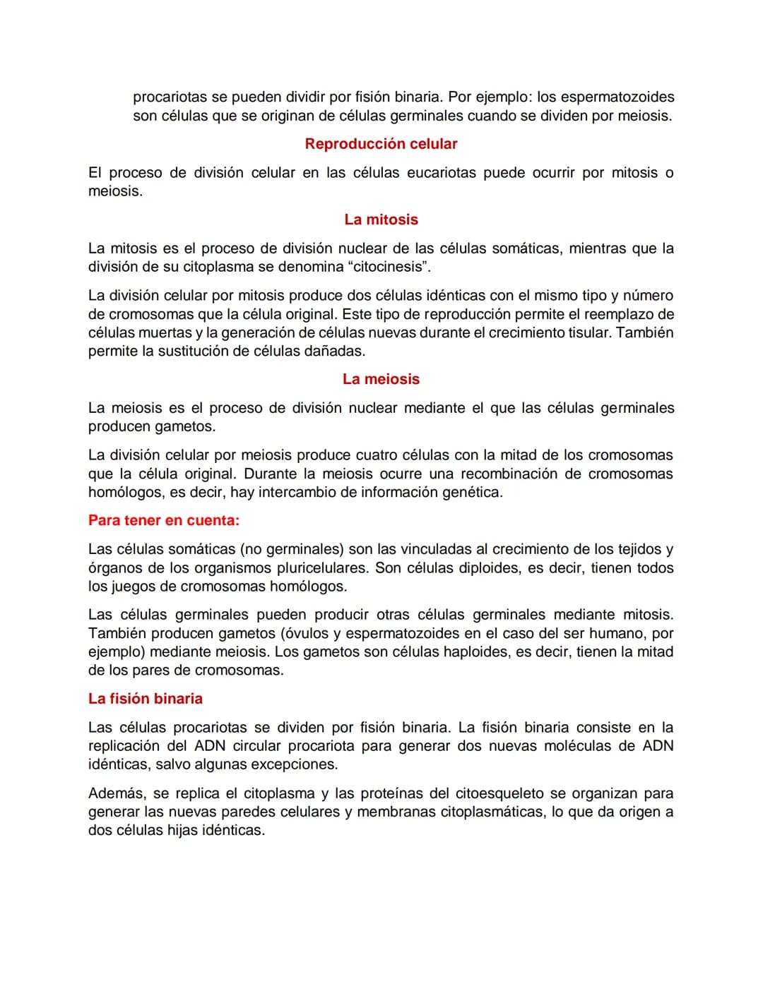 LA CÉLULA
¿Qué es una célula?
La célula es la unidad estructural y funcional de todos los organismos vivos. Constituye
la forma más pequeña 