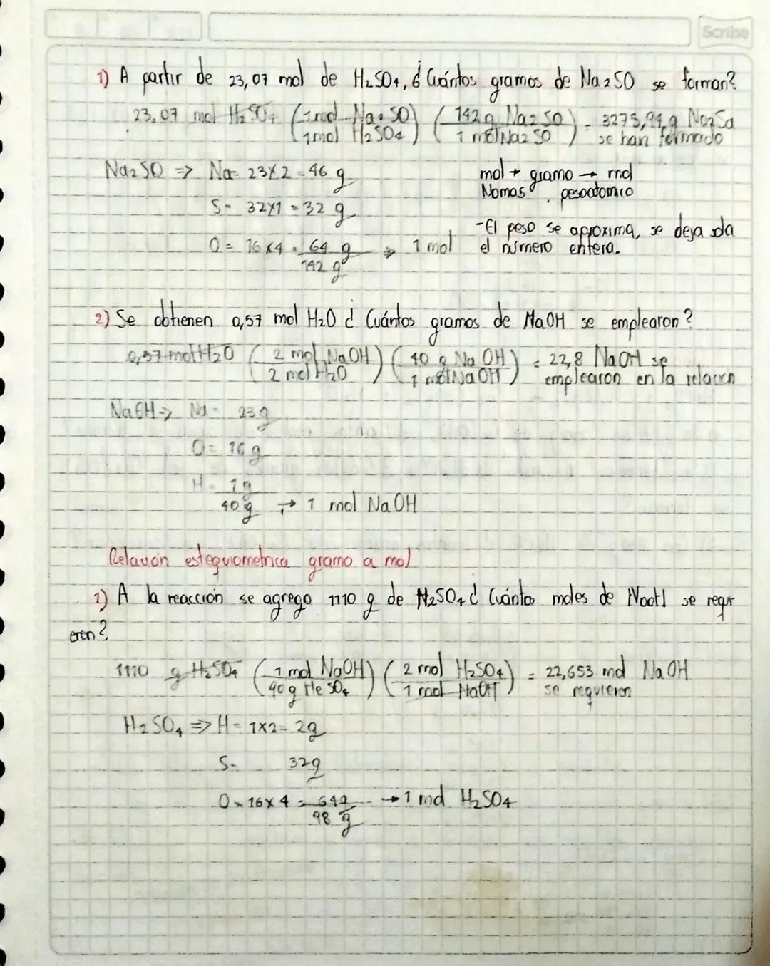 2
03 2023
Estequiometria
Scribe
→ Relaciones reachivos - productos
+ libra
Cantidades
• galletas
1/2 Libra + 1/2 azúcar → 40
+
harina manteq