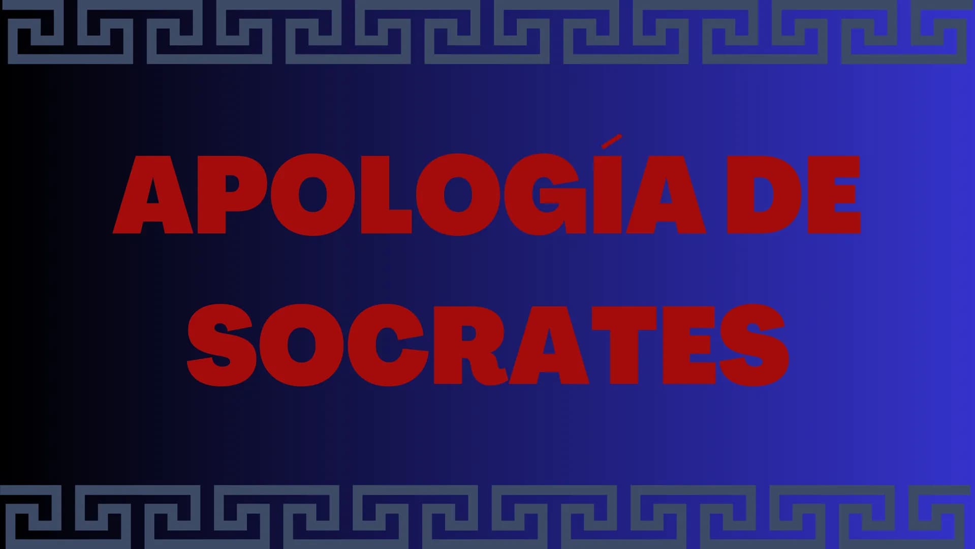 APOLOGIA
SOCRATES
GPGPG TEMAS A ABORDAR
1.) EXPLICACIÓN GENERAL
2.) JUZGADO.
3.) LA CORRUPCIÓN DE LOS JOVENES
4.) DESTRUCCIÓN DE LA CULTURA
