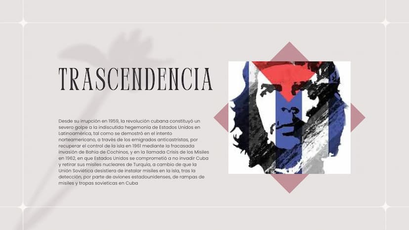 Nueva colección 2024
REVOLUCIÓN
CUBANA ÍNDICE
contenido
04
01
Causas
02
Acontecimientos
OB
Personajes
Consecuencias
05
Trascendencia FUSIL
C