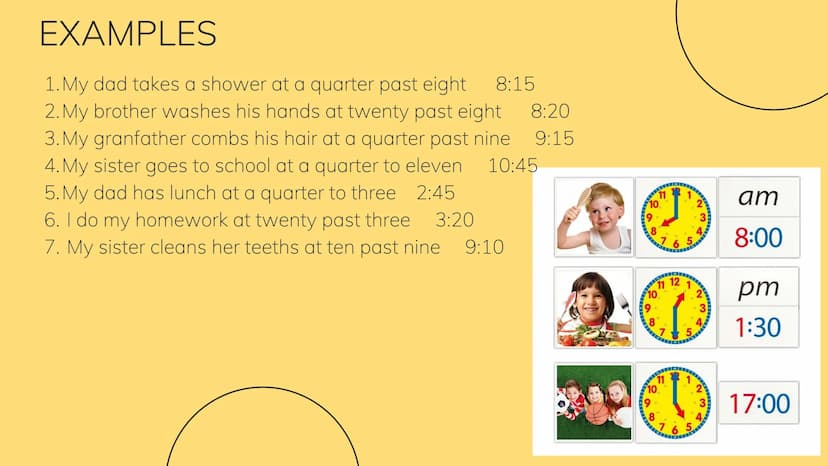 Daily Routine
We talk about daily routines when we want
to make known the activities that are carried
out daily in a fluid way using the voc