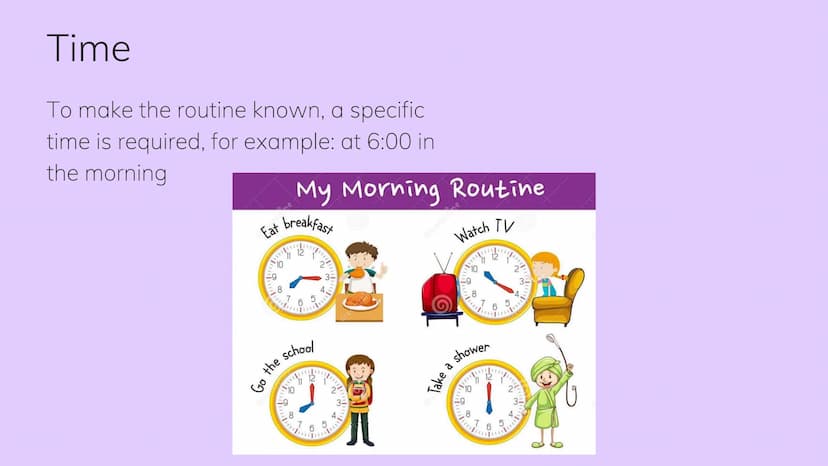 Daily Routine
We talk about daily routines when we want
to make known the activities that are carried
out daily in a fluid way using the voc