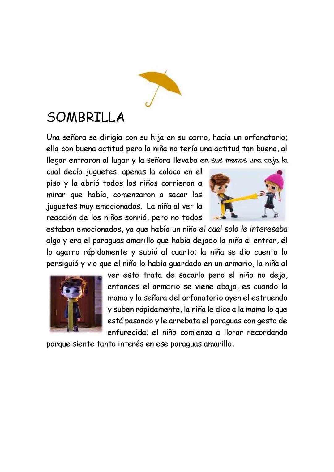 Umbrella cuento 