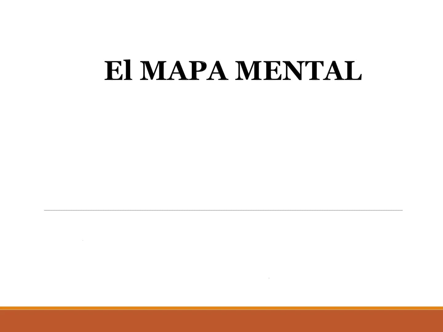 El MAPA MENTAL OBJETIVO DE APRENDIZAJE
Reconoce la importancia del mapa mental como una técnica
de estudio que favorece el desarrollo del pe