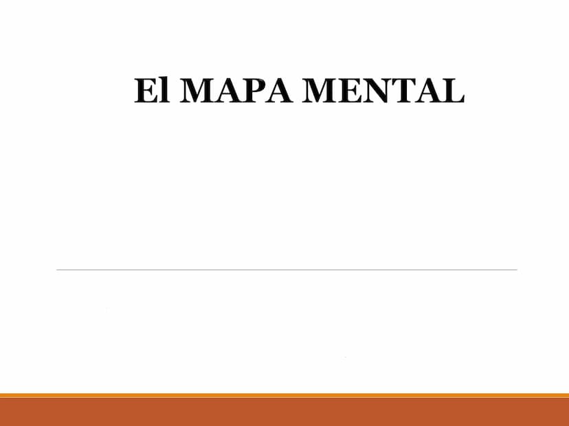 El MAPA MENTAL OBJETIVO DE APRENDIZAJE
Reconoce la importancia del mapa mental como una técnica
de estudio que favorece el desarrollo del pe