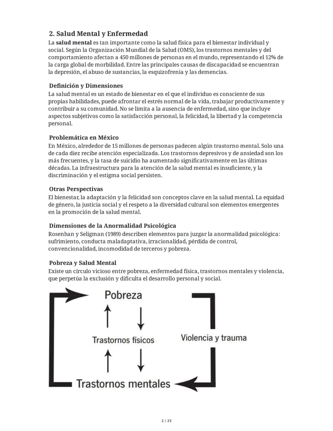 Psicología Clínica - Resumen Integral
1. Introducción a la Psicología Clínica
La psicología clínica es un campo profesional y disciplinario 