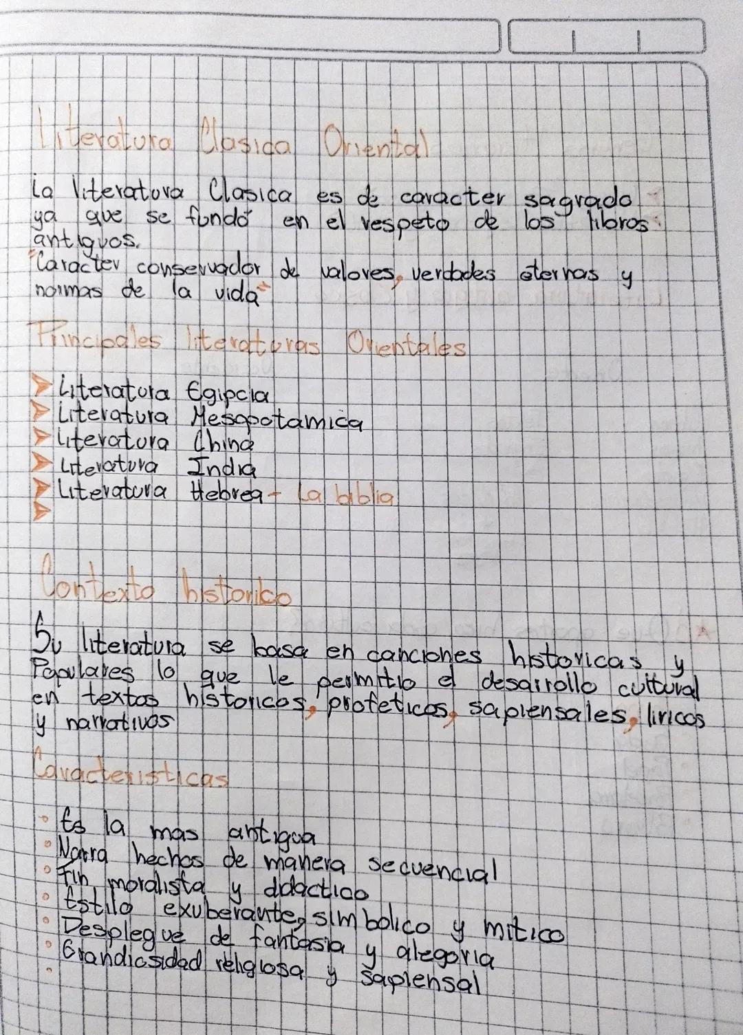 Pevoluta Clasica Onental
La literatura Clasica es de caracter sagrado
ya que se fundo
antiguos
en el vespeto de los libros
Caracter conserva