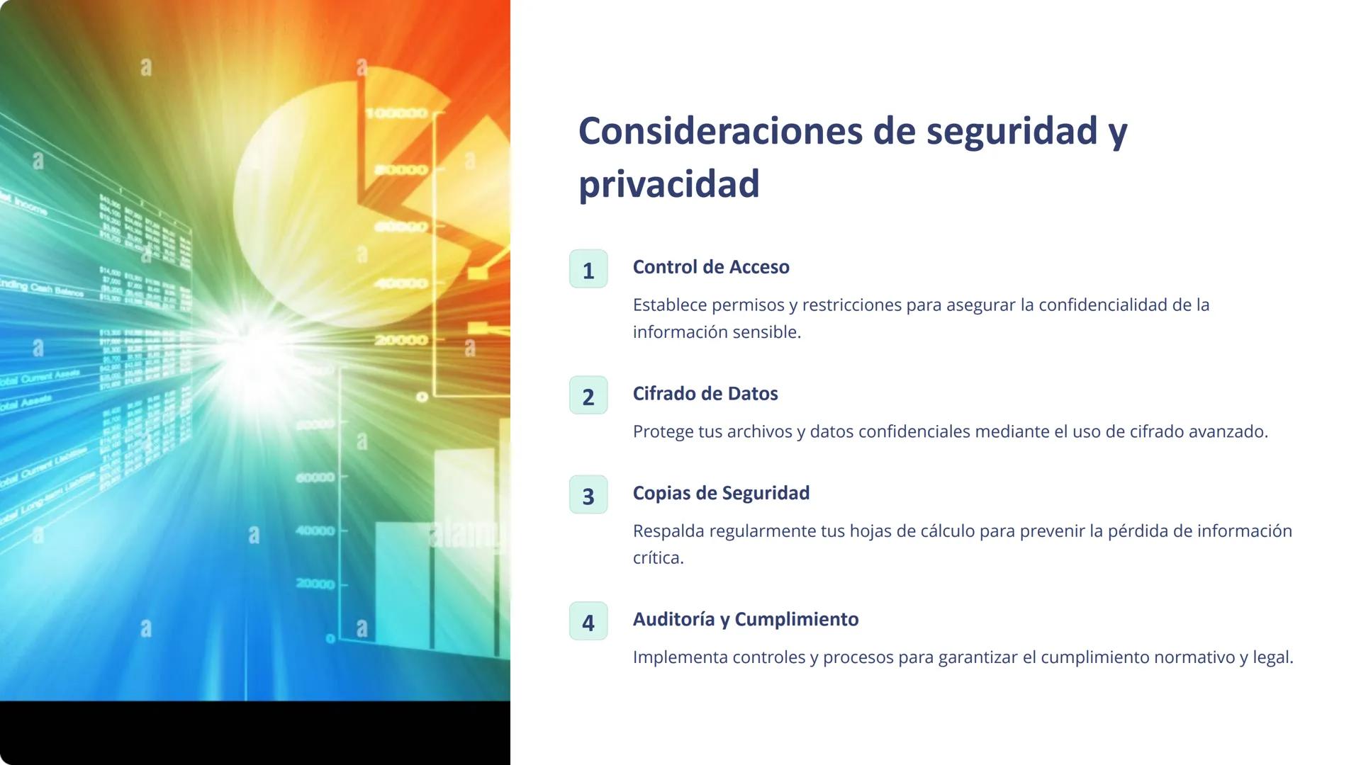 # Hojas de Cálculo
Especializadas

Las hojas de cálculo han evolucionado más allá de simples
cuadernos de trabajo. Ahora, son herramientas p