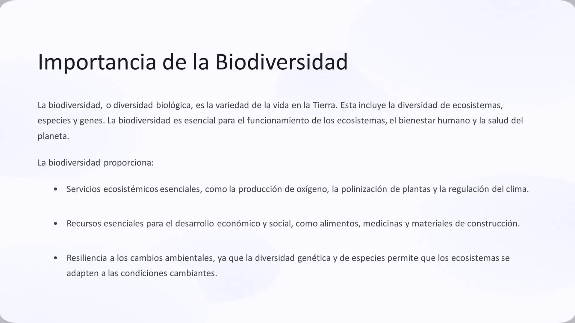 Diversidad de la Vida
Este documento explora la fascinante diversidad del mundo vivo, desde los organismos más pequeños hasta las criaturas 