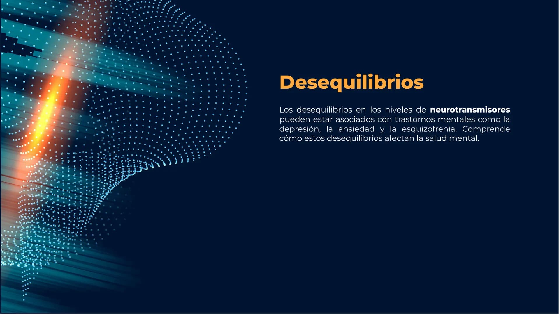 Neurotransmisores:
Mensajeros químicos
del cerebro Introducción
Los neurotransmisores son sustancias químicas que
transmiten señales entre l