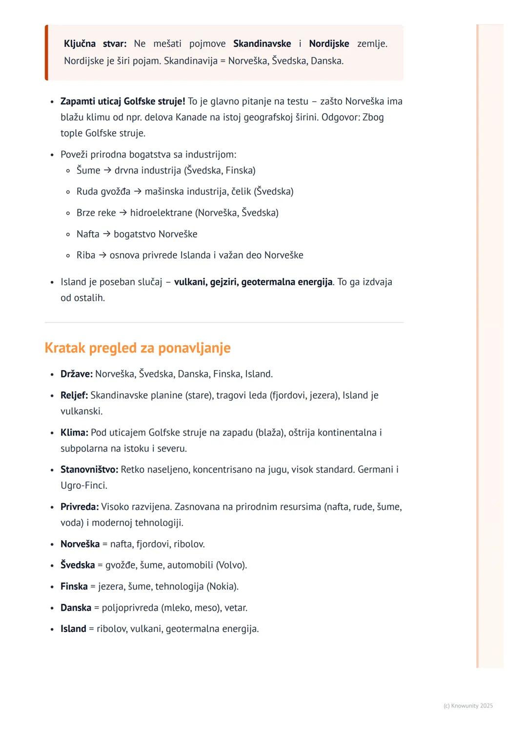 # Severna Evropa

Opšte odlike Severne Evrope

Severna Evropa je regija na severu evropskog kontinenta. Obuhvata Skandinavsko
poluostrvo, po