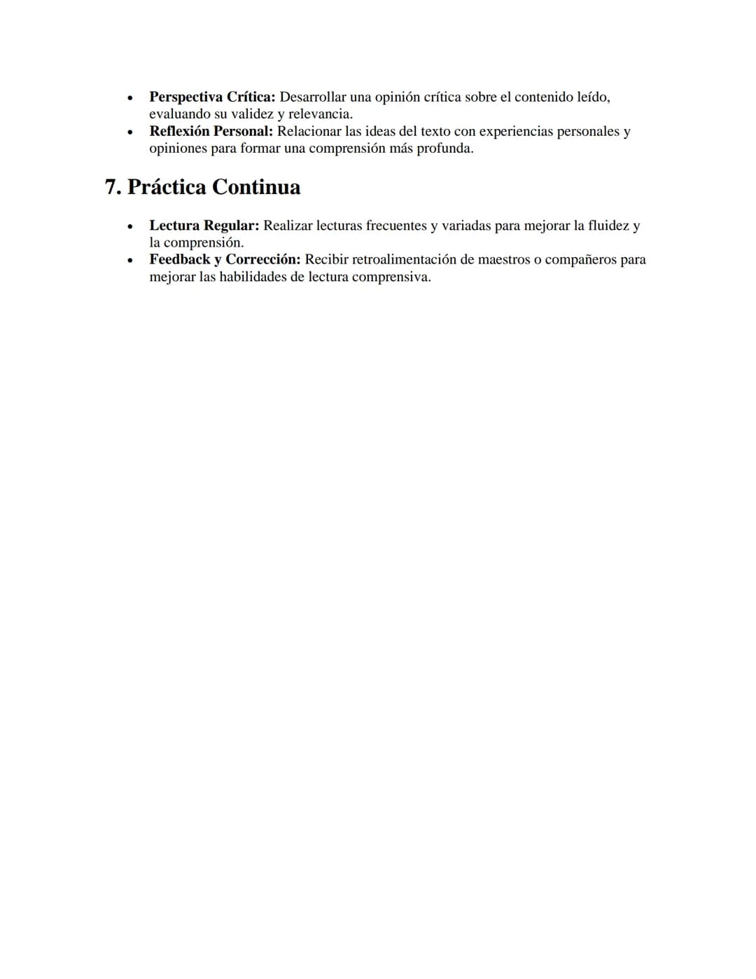 Lectura Comprensiva
Apuntes//
1. Importancia de la Lectura Comprensiva
•
.
Definición: Habilidad para entender y analizar un texto en profun