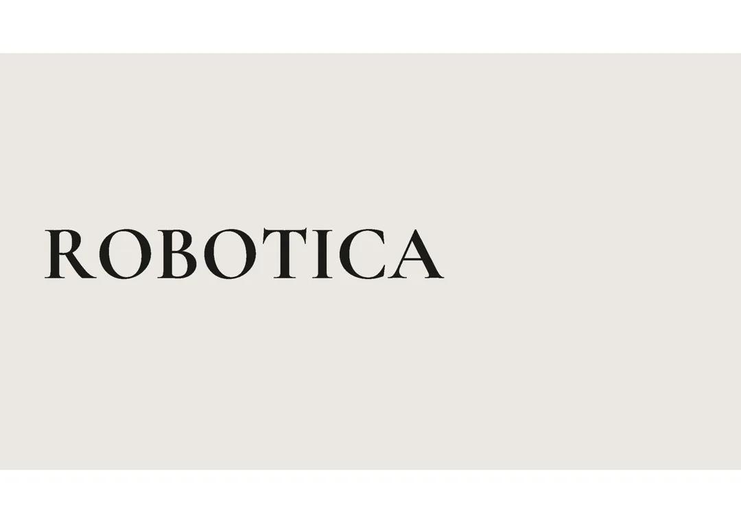 Presentacion sobre robotica