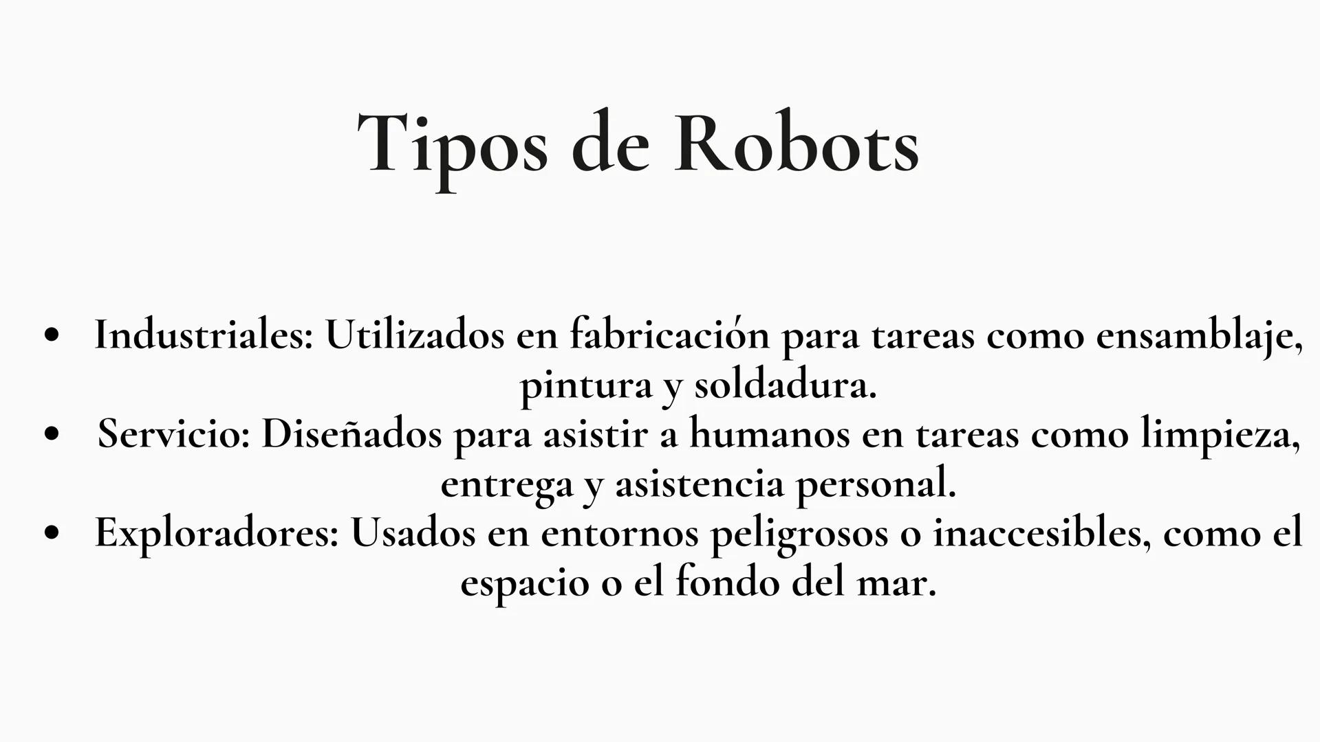 ROBOTICA ¿Que es la robotica?
La robótica es una rama interdisciplinaria de la ingeniería y la ciencia que
incluye la mecánica, la electróni
