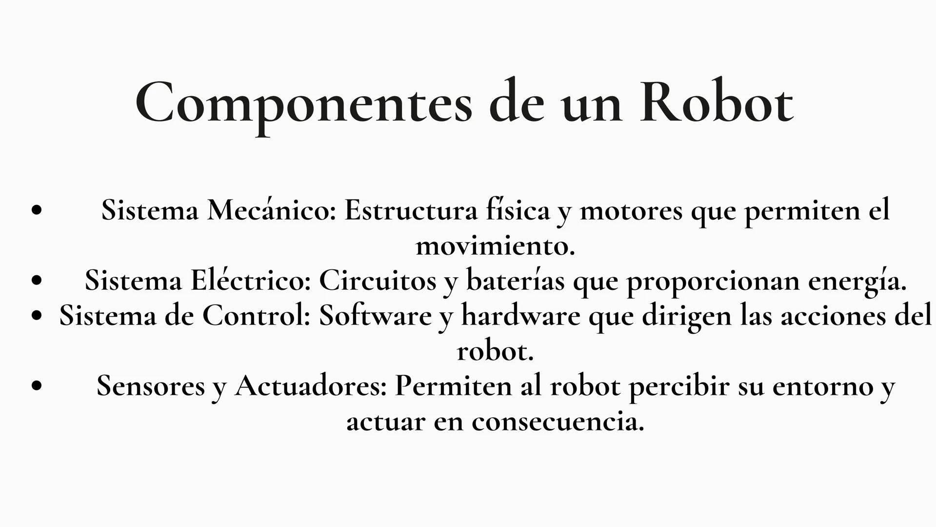ROBOTICA ¿Que es la robotica?
La robótica es una rama interdisciplinaria de la ingeniería y la ciencia que
incluye la mecánica, la electróni