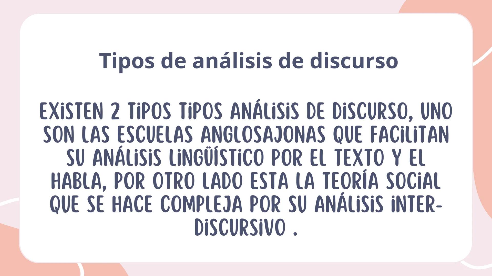 FUNDAMENTOS DE LINGÜÍSTICA ORGANIZACIONAL
ANÁLISIS DEL DISCURSO ¿QUÉ HAY MÁS ALLÁ DEL
INTERCAMBIO DE
PALABRAS? ¿CÓMO SE
CONSTRUYE EL SIGNIFI