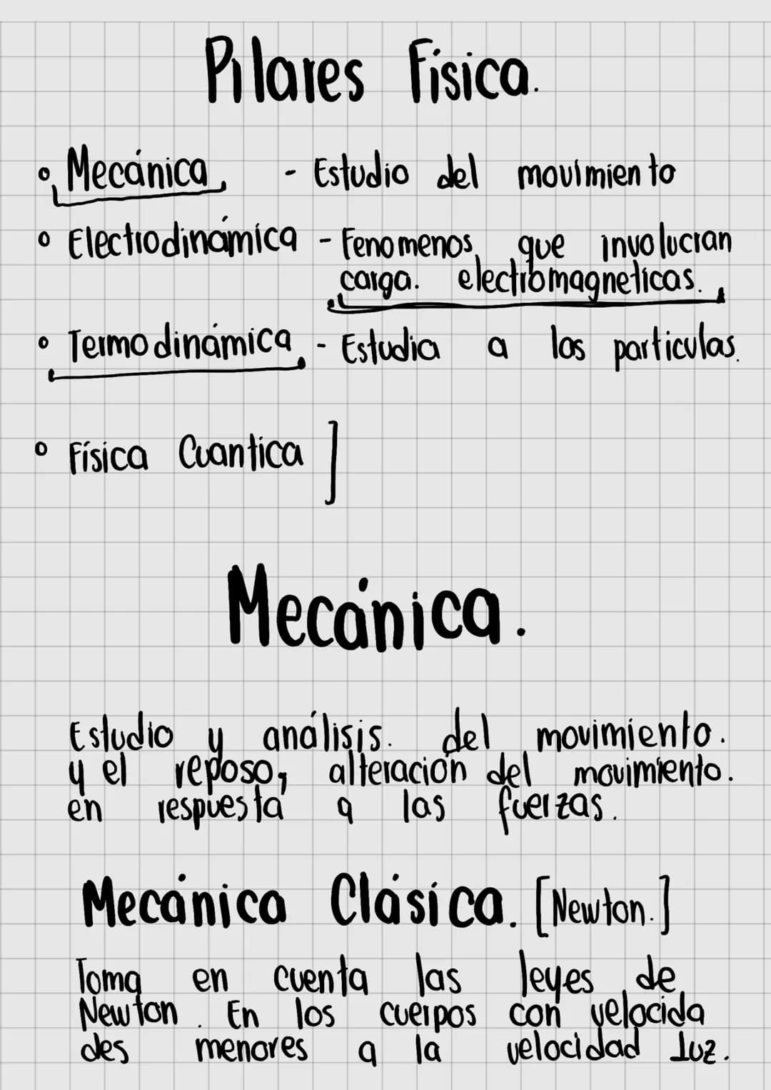 FÍSICA
Cinemática.
Movimento
Fuerza
Energia
Vectores
Grave Jad
Masa
Magnitudes
Velocidad.
Definición
Ciencia
que estudia a los fenómenos
nat