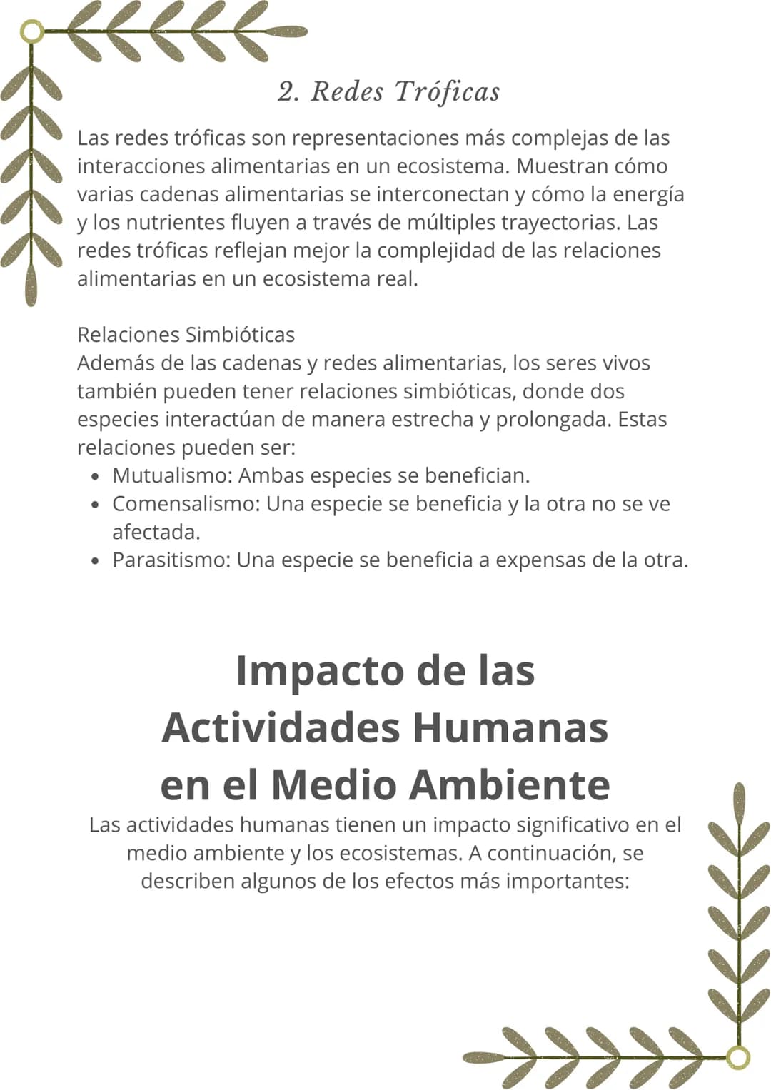 ECOSISTEMAS Y
MEDIO AMBIENTE
Componentes de un
Ecosistema
Un ecosistema es una comunidad de organismos vivos que
interactúan entre sí y con 