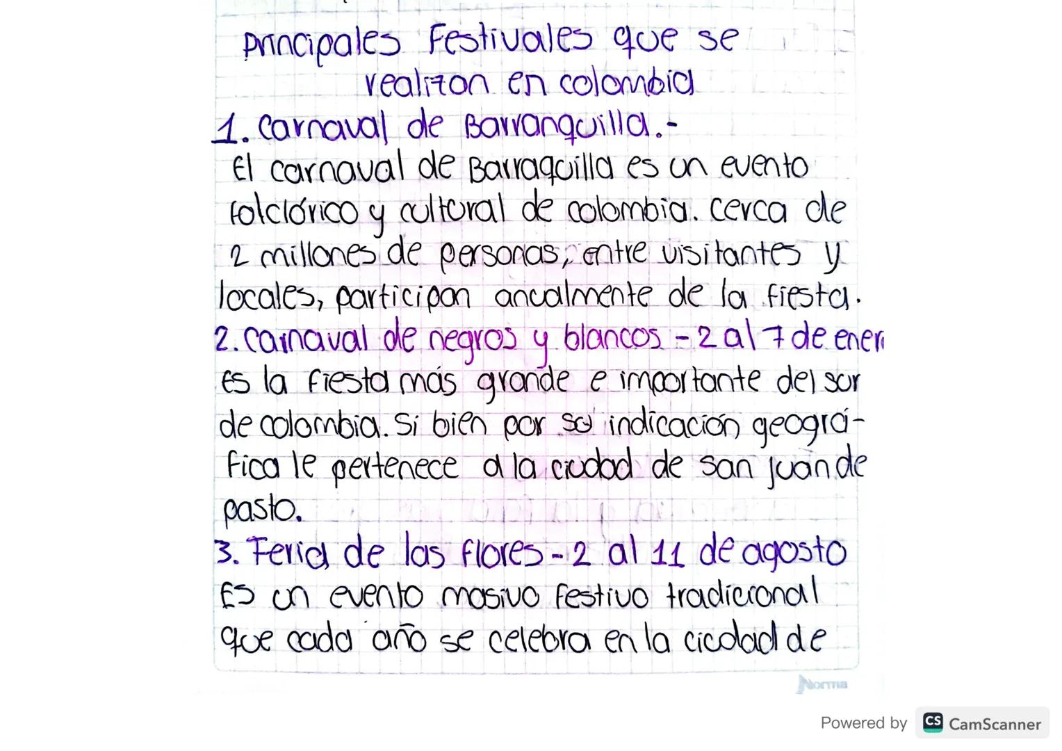 Principales Festivales que se
realizon en colombia.
1. Carnaval de Barranquilla.-
El carnaval de Barraquilla es un evento
folclórico y cultu