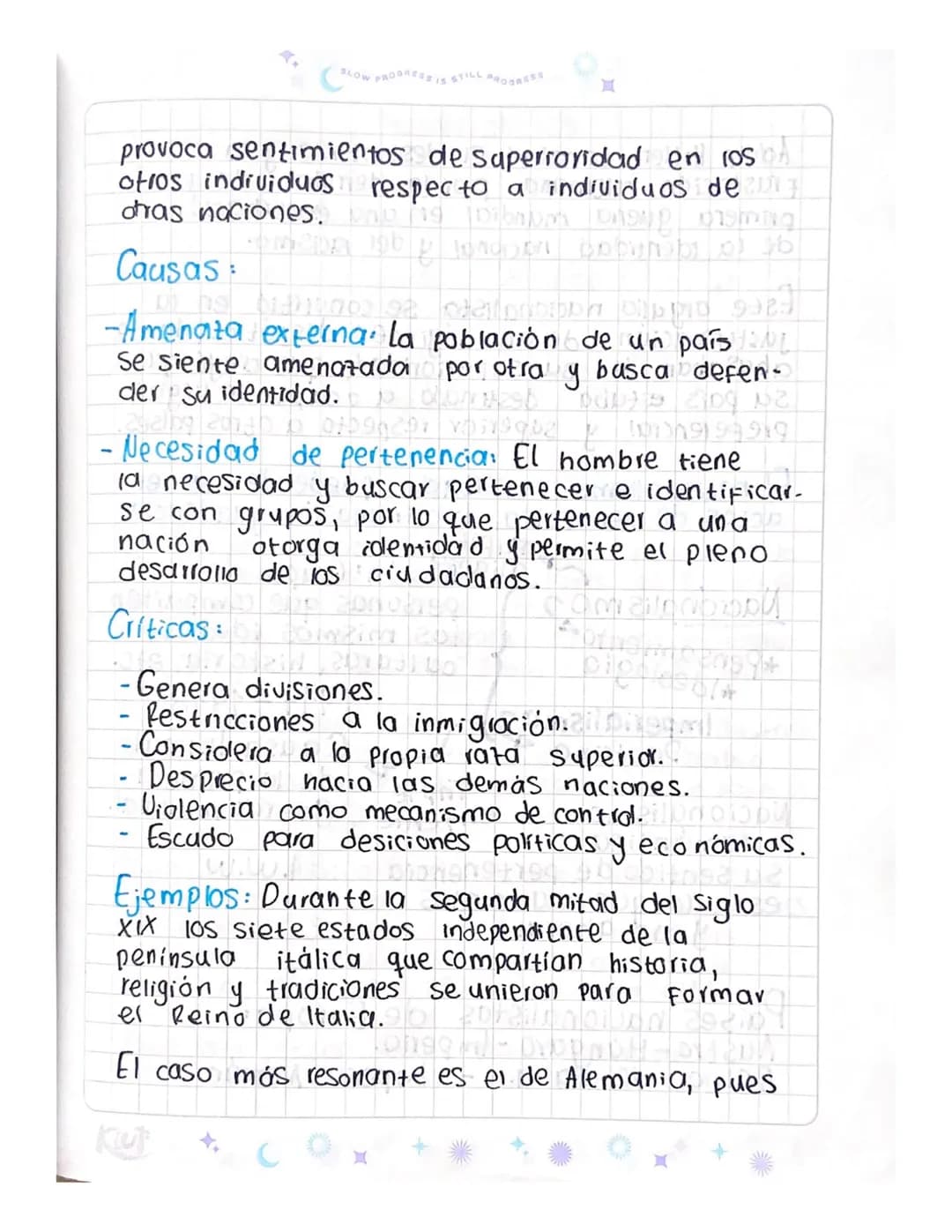 El nacinalismo
b
ziml
¿Qué entiendes por nacionalismo? D
- Entiendo que podría ser un movimiento
entrelazado con la nación y su identidad.
¿