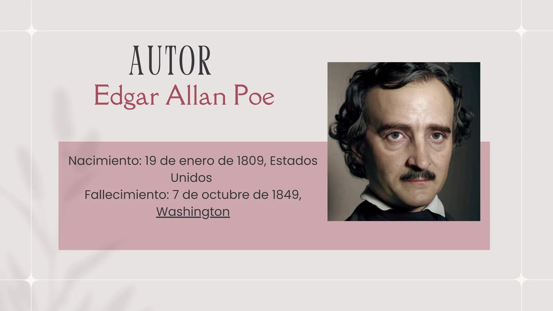# LOS CRÍMENES DE

# LA CALLE MORGUE

Laura Valentina Timaran # CONTEXTUALIZACIÓN

*   Es un cuento corto del escritor Edgar Allan Poe,
rela