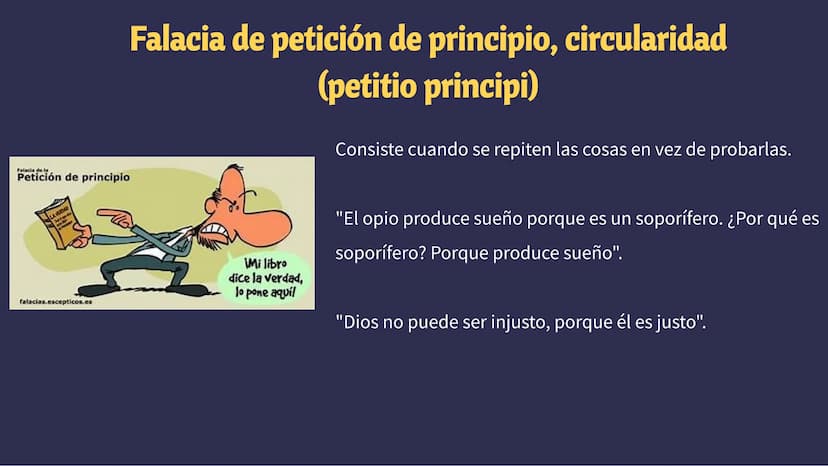 Las Falacias Si mi patrulla anti-osos
funciona, no veremos
osos. No hay osos. Por lo
tanto, la patrulla
funciona
sobo
Ése es un
razonamiento