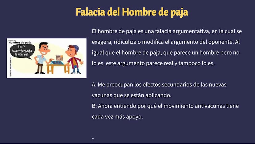 Las Falacias Si mi patrulla anti-osos
funciona, no veremos
osos. No hay osos. Por lo
tanto, la patrulla
funciona
sobo
Ése es un
razonamiento
