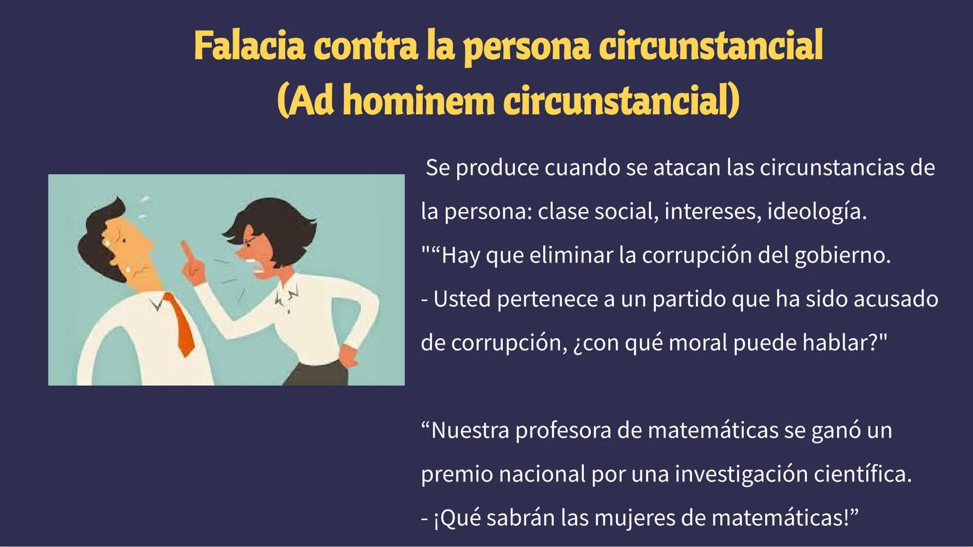 Las Falacias Si mi patrulla anti-osos
funciona, no veremos
osos. No hay osos. Por lo
tanto, la patrulla
funciona
sobo
Ése es un
razonamiento
