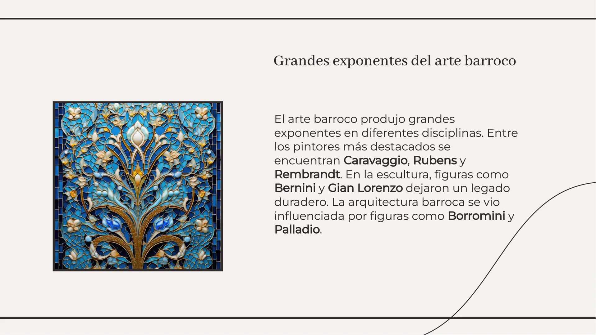 # El esplendor del arte barroco: historia y explicación Introducción al arte barroco

El arte barroco es un estilo dramático y
ornamentado q