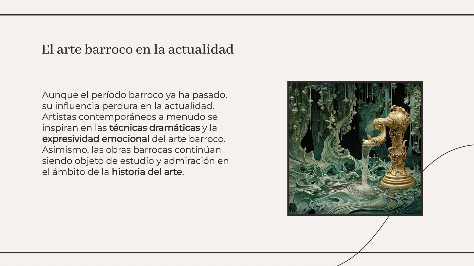 # El esplendor del arte barroco: historia y explicación Introducción al arte barroco

El arte barroco es un estilo dramático y
ornamentado q