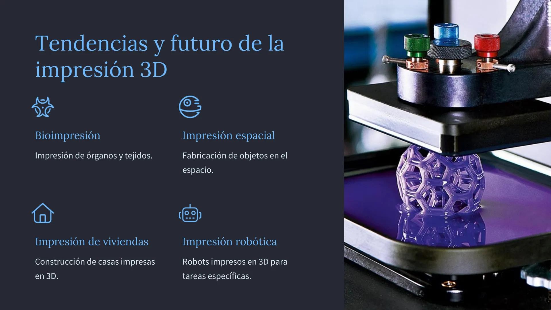 QURD

# la impresión 3D

La impresión 3D, también conocida como fabricación aditiva, es una
tecnología que crea objetos tridimensionales a p