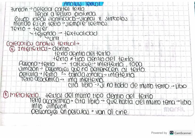 Analisis Textual.!
->
Fundon detectar partes texto.
legar a tectora profunda
Grupo ideas Jignificado Jignos & simbolos.
mundo es un texto si