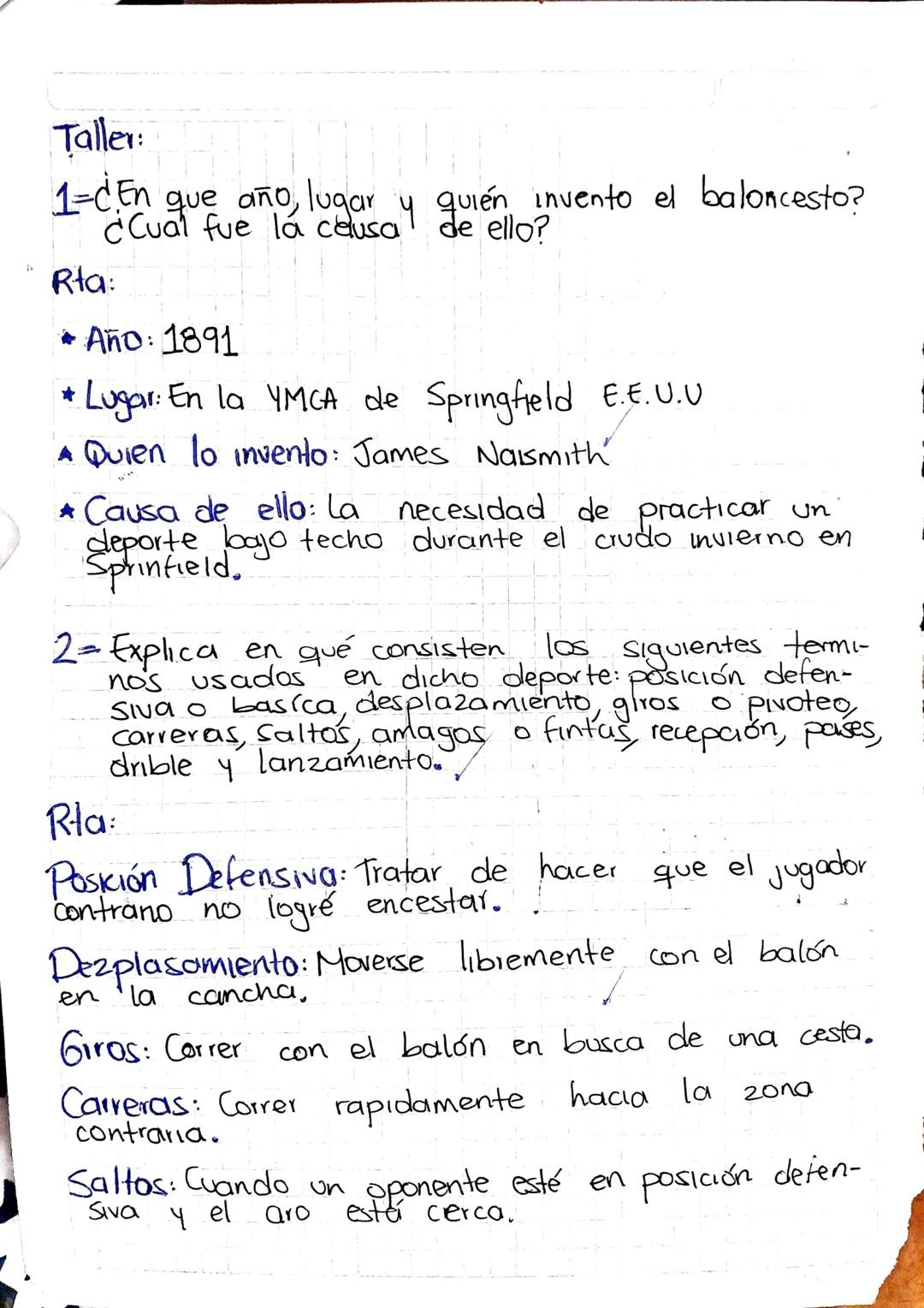 Origen del baloncesto 