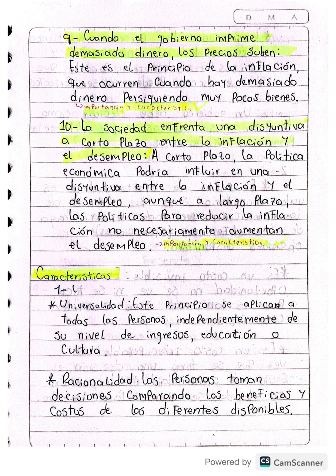 Cuales son los to Principios que hacen
Parte de la economia 7 organiza Para cada
una
un diagrama de Forma Creativa
enfrentan disyuntivas:
1-