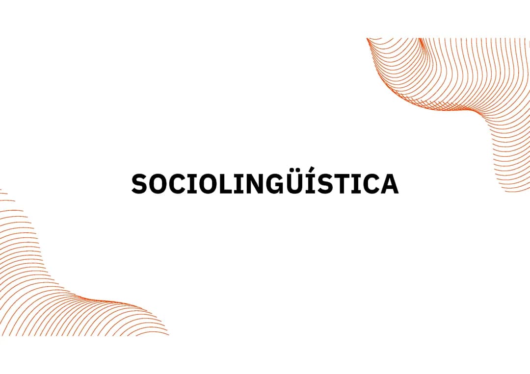 Presentacion sobre sociolinguistica