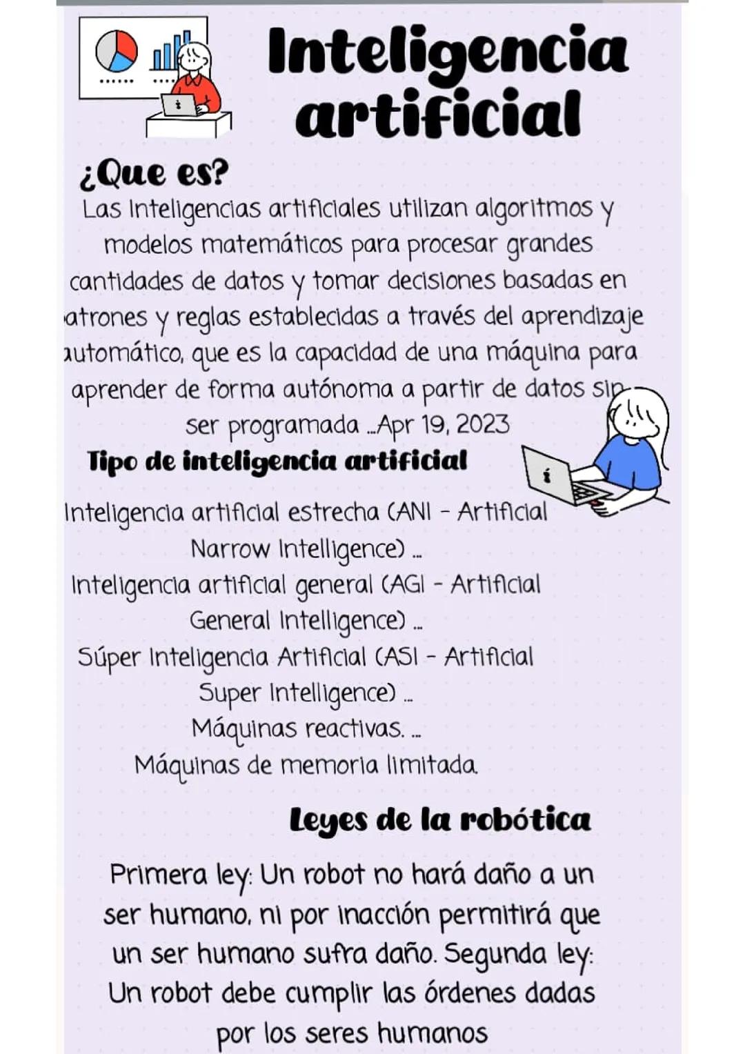 La inteligencia artificial 