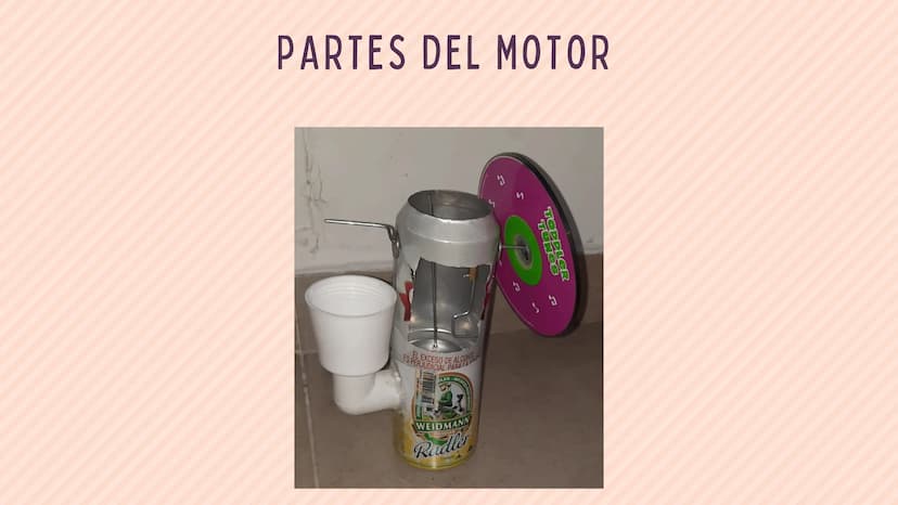 OBJETIVOS
•Demostrar que la energía térmica
puede ser convertida en energía
mecánica a partir de un motor simple.
⚫obtener el modelo del mot