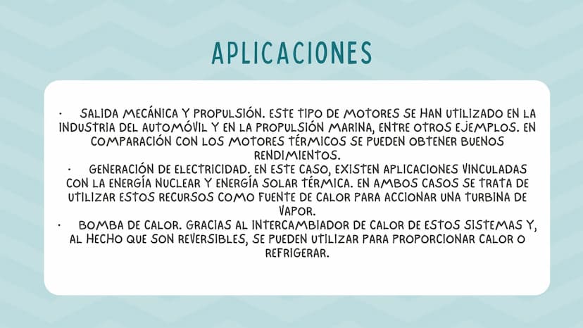 OBJETIVOS
•Demostrar que la energía térmica
puede ser convertida en energía
mecánica a partir de un motor simple.
⚫obtener el modelo del mot