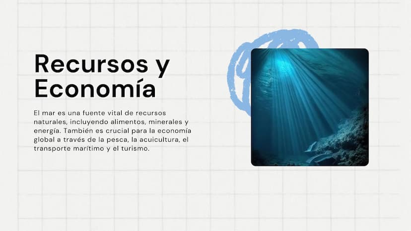 El Mar
Fuente de Vida y Misterio
www
VVV Características
Generales
El mar cubre aproximadamente el 70% de la
superficie terrestre y es funda