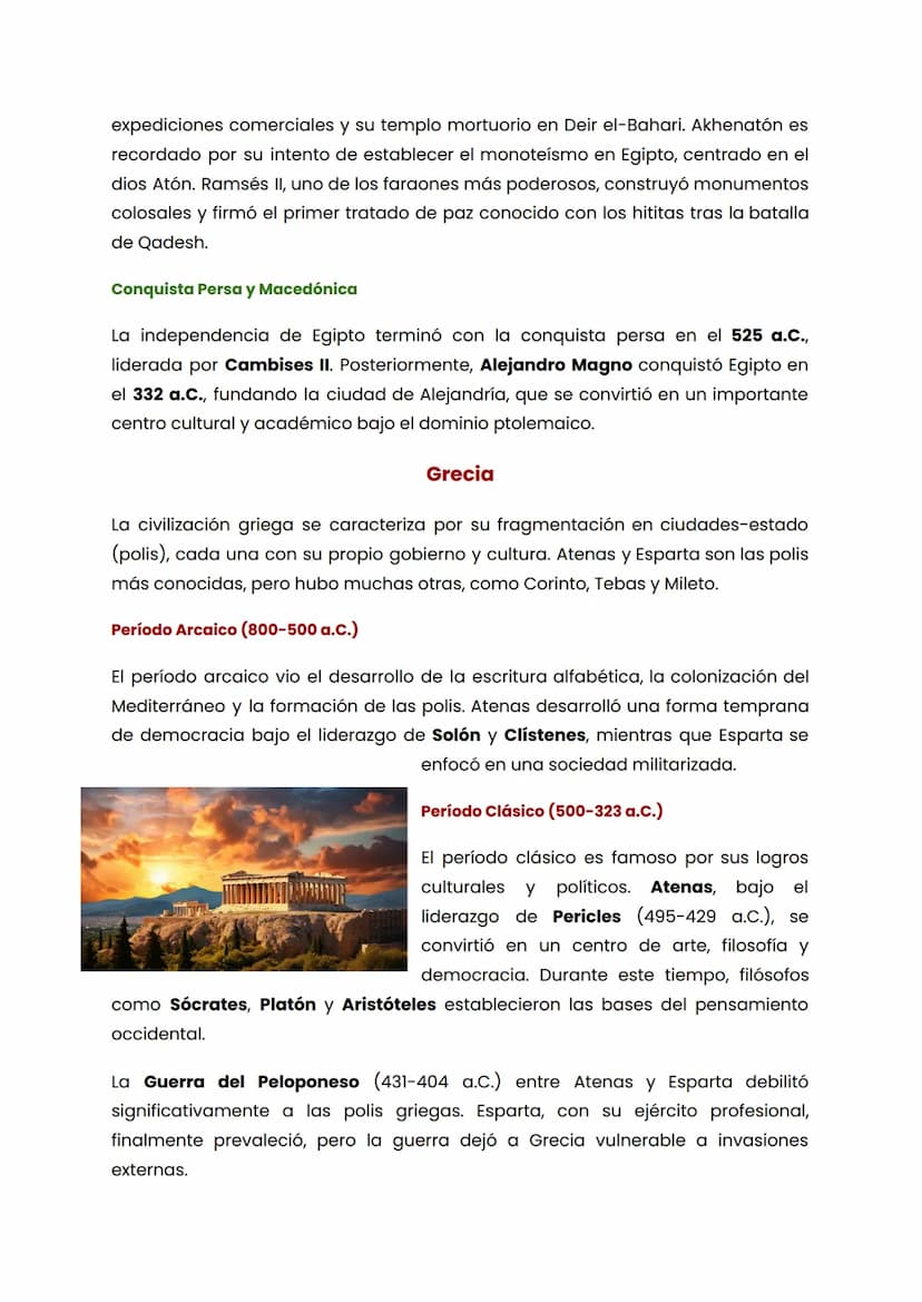 Historia Antigua: Mesopotamia, Egipto, Grecia y Roma
MESOPOTAMIA
Mesopotamia, conocida como la "tierra entre ríos" (los ríos Tigris y Eufrat