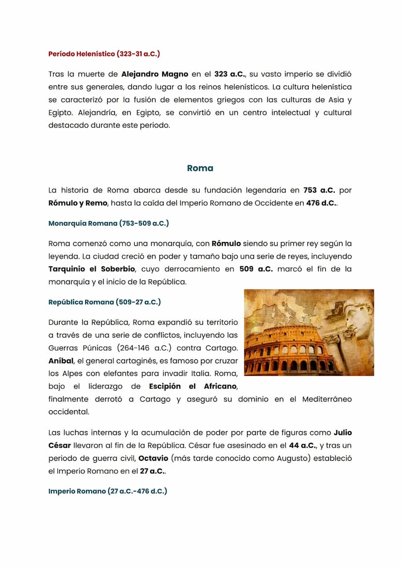 Historia Antigua: Mesopotamia, Egipto, Grecia y Roma
MESOPOTAMIA
Mesopotamia, conocida como la "tierra entre ríos" (los ríos Tigris y Eufrat