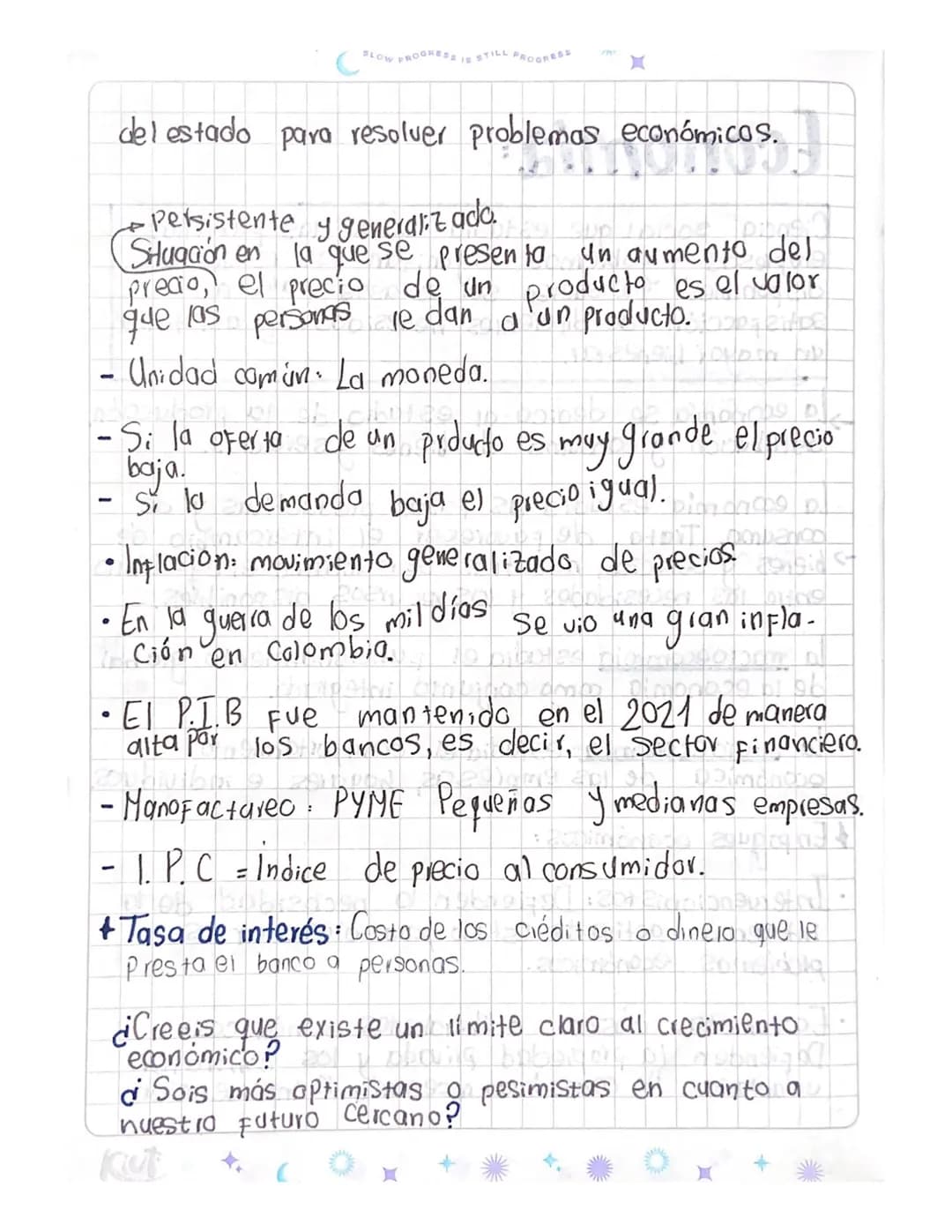 La economía y el crecimiento económico 