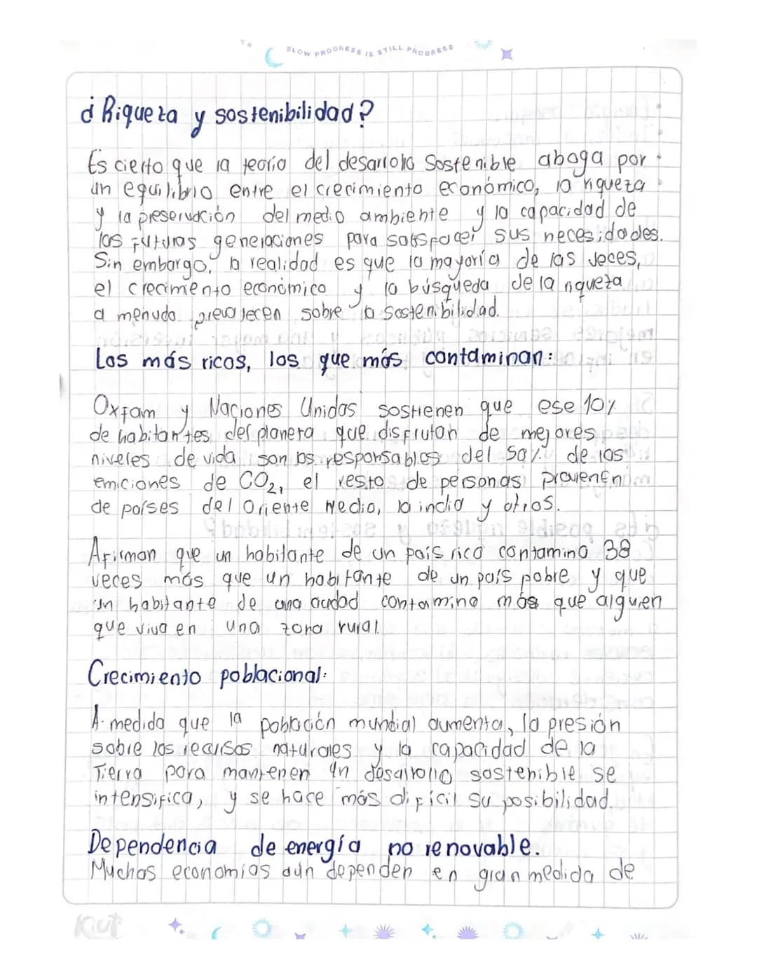 La economía y el crecimiento económico 