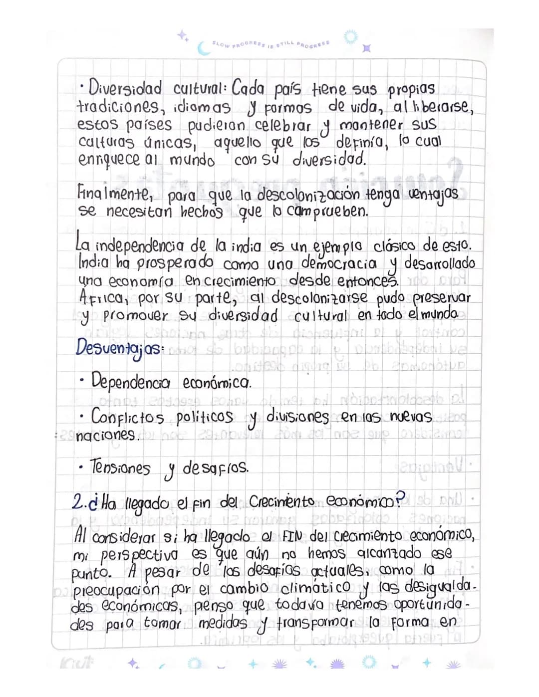 La economía y el crecimiento económico 