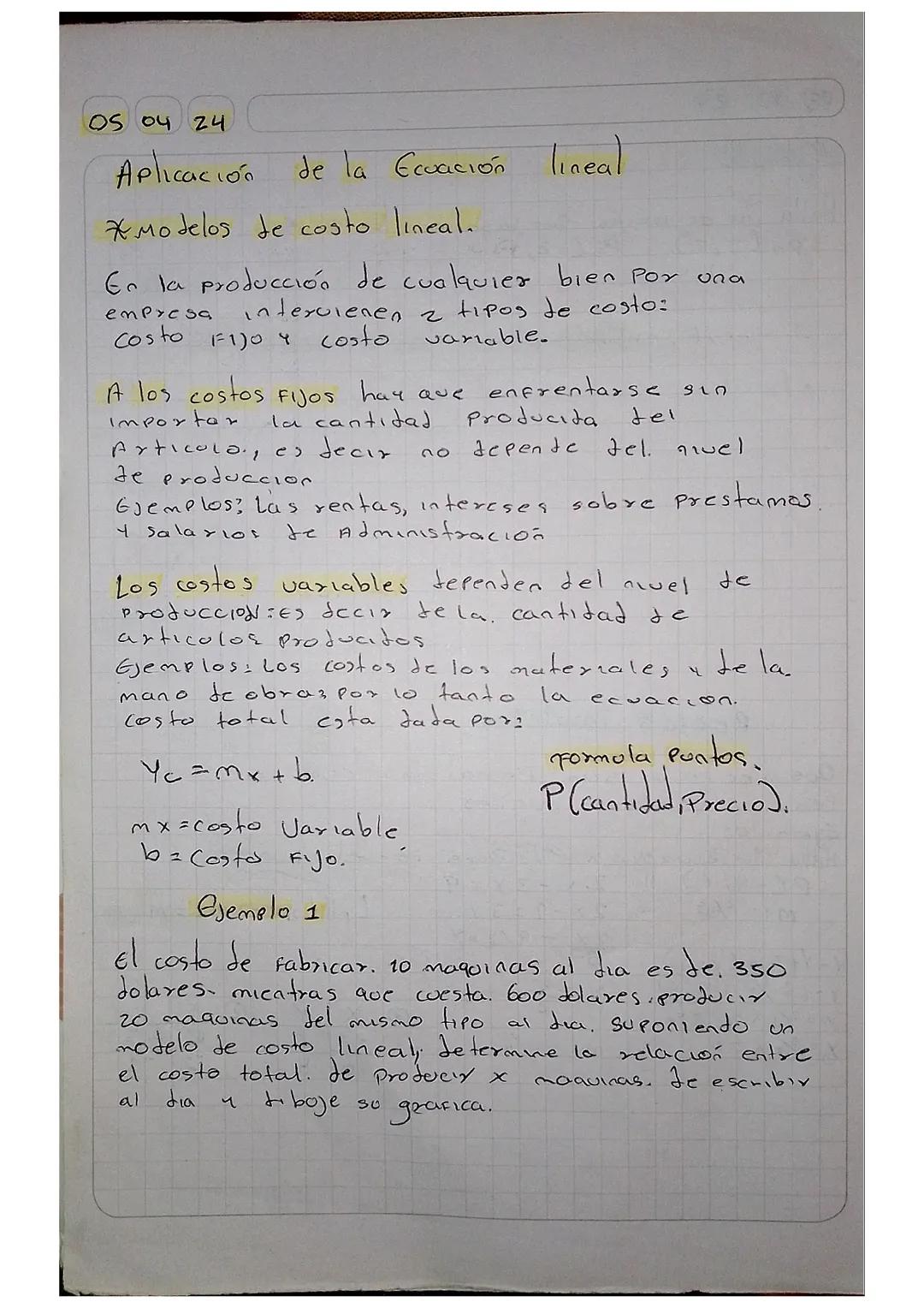 QUE SON LOS LAS ECUACIONES LINEALES